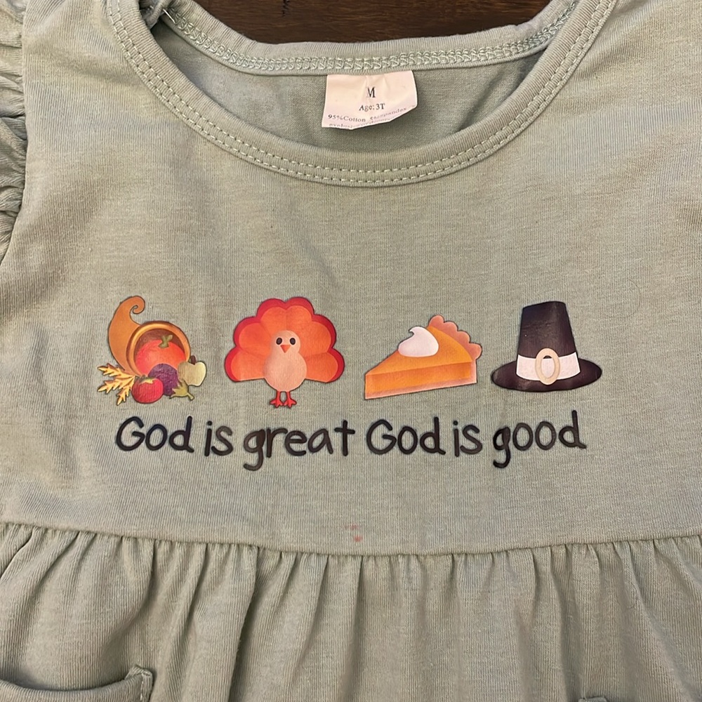Toddler Thanksgiving Outfit - Picture 2 of 5